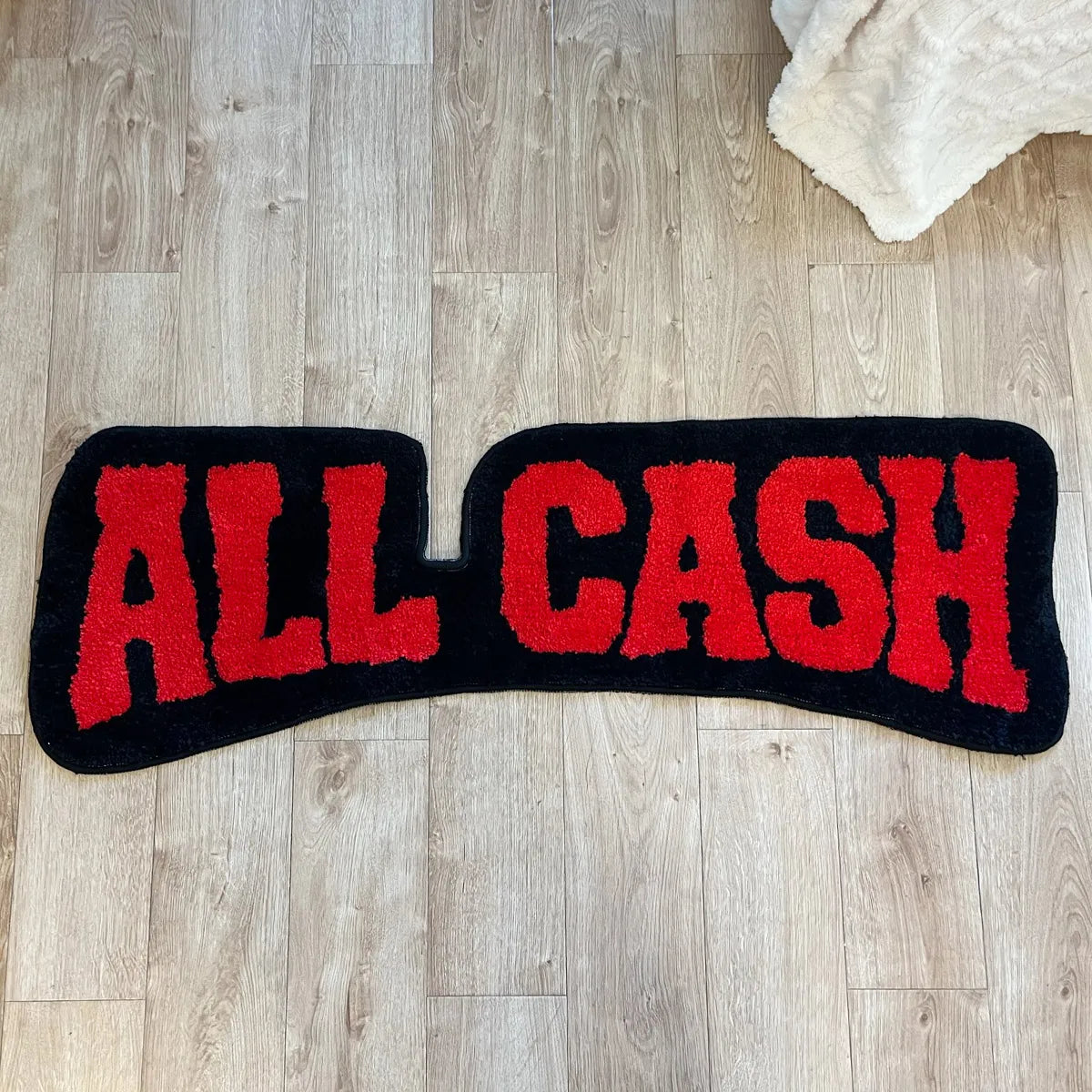 "ALL CASH" Rug